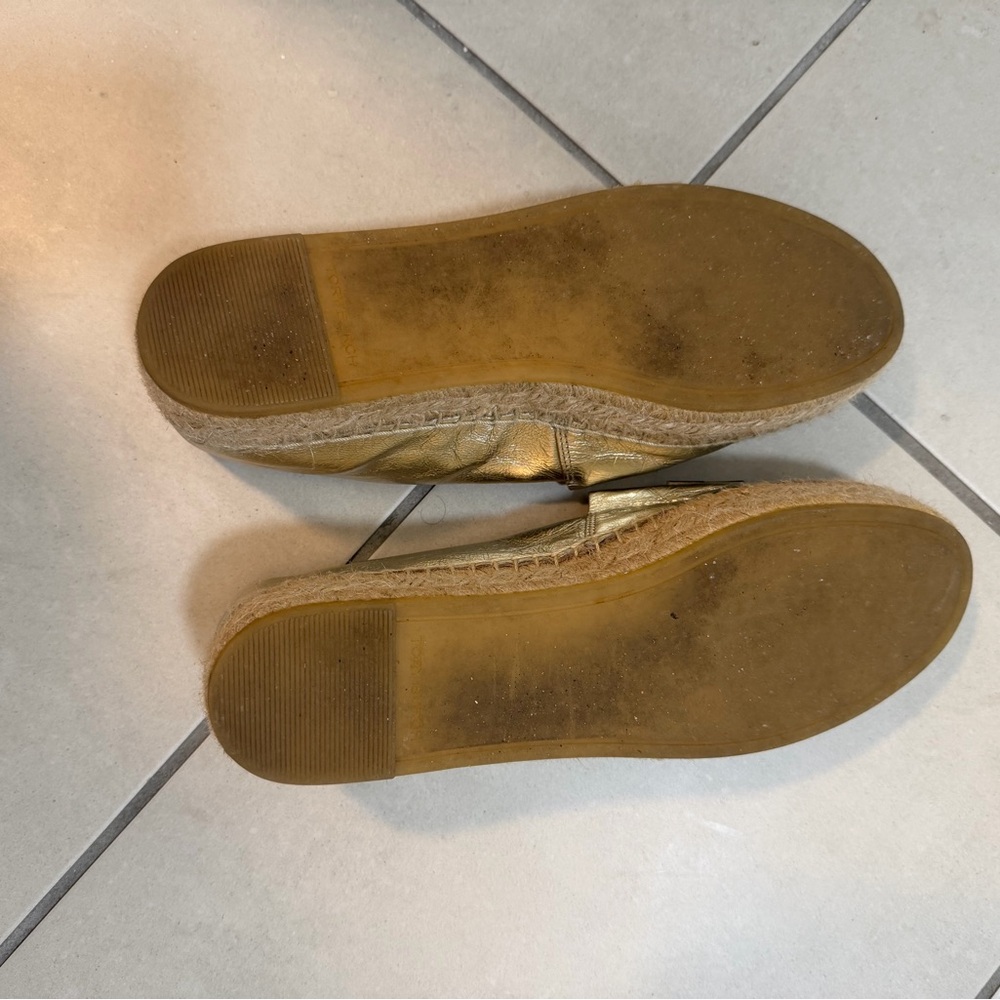 Tory Burch Gold Espadrilles - Picture 3 of 3